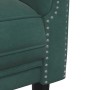 Sofá de 3 plazas terciopelo verde oscuro de , Sofás - Ref: Foro24-372587, Precio: 269,25 €, Descuento: %