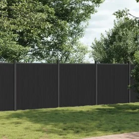 Graues WPC-Zaunelement 526 x 186 cm von , Zaunpaneele - Ref: Foro24-3282791, Preis: 1,00 €, Rabatt: %