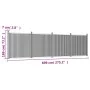 Braunes WPC-Zaunelement 699 x 186 cm von , Zaunpaneele - Ref: Foro24-3282801, Preis: 1,00 €, Rabatt: %