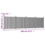 Panel de valla WPC marrón 699x186 cm de , Paneles de vallas - Ref: Foro24-3282801, Precio: 1,00 €, Descuento: %