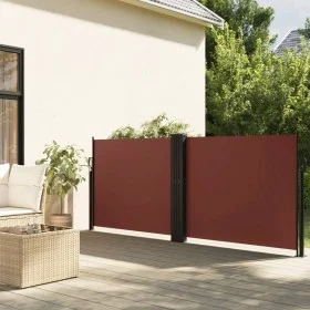 Braune einziehbare Seitenmarkise 120x600 cm von , Sonnenschirme - Ref: Foro24-4004599, Preis: 120,72 €, Rabatt: %