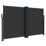 Toldo lateral retráctil negro 140x600 cm de , Sombrillas - Ref: Foro24-4004609, Precio: 120,07 €, Descuento: %