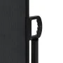 Black retractable side awning 200x600 cm by , Umbrellas - Ref: Foro24-4004654, Price: 157,13 €, Discount: %
