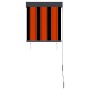 Estor enrollable de exterior naranja y marrón 60x250 cm de vidaXL, Persianas y estores - Ref: Foro24-145948, Precio: 31,74 €,...