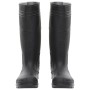 Botas de agua negro número 39 PVC de , Vadeadores para caza y para pesca - Ref: Foro24-137588, Precio: 20,19 €, Descuento: %
