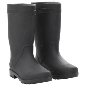 Botas de agua negro número 40 PVC de , Vadeadores para caza y para pesca - Ref: Foro24-137607, Precio: 19,34 €, Descuento: %