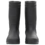 Botas de agua negro número 40 PVC de , Vadeadores para caza y para pesca - Ref: Foro24-137607, Precio: 19,34 €, Descuento: %