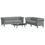 2-piece sofa set light gray fabric by , Sofas - Ref: Foro24-3209200, Price: 499,68 €, Discount: %
