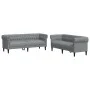2-piece sofa set light gray fabric by , Sofas - Ref: Foro24-3209200, Price: 499,68 €, Discount: %