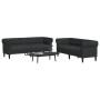 Juego de sofás 2 piezas tela negro de , Sofás - Ref: Foro24-3209202, Precio: 636,31 €, Descuento: %