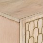 Armario auxiliar madera maciza de mango 90x33x75 cm de , Aparadores - Ref: Foro24-358276, Precio: 150,38 €, Descuento: %