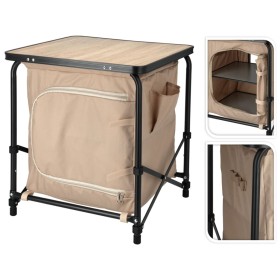 Redcliffs Mesa de camping con armario beige 48x48x53,5 cm de , Mobiliario de camping - Ref: Foro24-447567, Precio: 58,27 €, D...