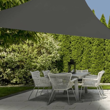 ProGarden Toldo triangular gris 3,6x3,6x3,6 m de , Sombrillas - Ref: Foro24-447571, Precio: 21,43 €, Descuento: %