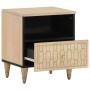 Mesitas de noche 2 uds madera maciza de mango 40x33x46 cm de , Mesitas de noche - Ref: Foro24-358255, Precio: 75,71 €, Descue...