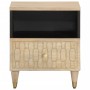 Mesitas de noche 2 uds madera maciza de mango 40x33x46 cm de , Mesitas de noche - Ref: Foro24-358255, Precio: 75,71 €, Descue...
