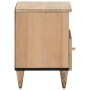Mesitas de noche 2 uds madera maciza de mango 40x33x46 cm de , Mesitas de noche - Ref: Foro24-358255, Precio: 75,71 €, Descue...