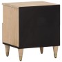 Mesitas de noche 2 uds madera maciza de mango 40x33x46 cm de , Mesitas de noche - Ref: Foro24-358255, Precio: 75,71 €, Descue...