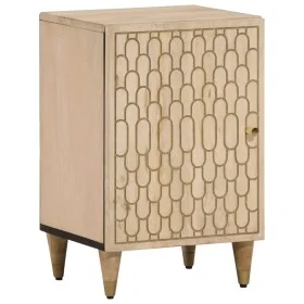 Mueble de baño madera maciza de mango 38x33x58 cm de , Tocadores de baño - Ref: Foro24-358269, Precio: 60,03 €, Descuento: %