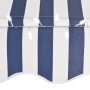Manual retractable awning with blue and white LED 300 cm by vidaXL, Awnings - Ref: Foro24-145845, Price: 92,15 €, Discount: %