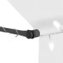 Toldo manual retráctil con LED crema 400 cm de vidaXL, Toldos - Ref: Foro24-145875, Precio: 108,71 €, Descuento: %