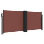 Toldo lateral retráctil marrón 100x600 cm de , Sombrillas - Ref: Foro24-4004584, Precio: 102,58 €, Descuento: %