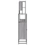 Set de muebles de baño 4 pzas madera contrachapada gris sonoma de , Muebles de baño - Ref: Foro24-3214708, Precio: 246,88 €, ...