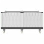 Jardinera con ruedas PP blanco 100x80x54 cm de , Maceteros y jardineras - Ref: Foro24-367992, Precio: 172,52 €, Descuento: %