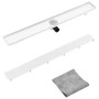 Desagüe de ducha con cubierta 2 en 1 acero inoxidable 103x14 cm de vidaXL, Desagües - Ref: Foro24-146011, Precio: 60,75 €, De...