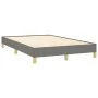 Dark gray fabric bed frame 120x190 cm by , Beds and slatted bases - Ref: Foro24-379490, Price: 91,52 €, Discount: %