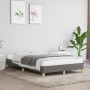 Estructura de cama tela gris oscuro 120x190 cm de , Camas y somieres - Ref: Foro24-379490, Precio: 114,44 €, Descuento: %