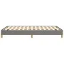 Dark gray fabric bed frame 120x190 cm by , Beds and slatted bases - Ref: Foro24-379490, Price: 91,52 €, Discount: %