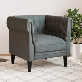 Dark Gray Fabric Chesterfield Armchair by , Sofas - Ref: Foro24-372539, Price: 181,51 €, Discount: %