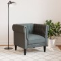 Sillón Chesterfield de tela gris oscuro de , Sofás - Ref: Foro24-372539, Precio: 184,51 €, Descuento: %
