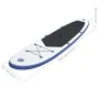 Set de tabla inflable de paddle surf SUP azul y blanco by vidaXL, Paddleboards - Ref: Foro24-92204, Price: 198,25 €, Discount: %