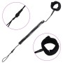Correa para tobillo de muelle para SUP negro 10 pulgadas de vidaXL, Correas para tablas de surf - Ref: Foro24-92205, Precio: ...