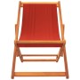 Sillas de playa plegables 2 unidades tela rojo de , Sillas de jardín - Ref: Foro24-3214491, Precio: 78,67 €, Descuento: %