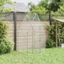 Jaula para gallinas acero galvanizado plateado 100x100x190 cm de , Jaulas y habitáculos para animales pequeños - Ref: Foro24-...
