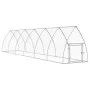 Jaula para gallinas acero galvanizado plateado 600x105x120 cm de , Jaulas y habitáculos para animales pequeños - Ref: Foro24-...