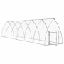 Jaula para gallinas acero galvanizado plateado 600x105x120 cm de , Jaulas y habitáculos para animales pequeños - Ref: Foro24-...