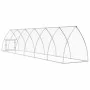 Jaula para gallinas acero galvanizado plateado 600x105x120 cm de , Jaulas y habitáculos para animales pequeños - Ref: Foro24-...