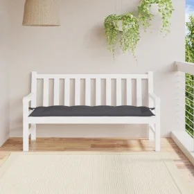 Cojín de banco de jardín tela Oxford gris antracita 150x50x7 cm de , Cojines para sillas y sofás - Ref: Foro24-361602, Precio...