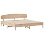 Estructura de cama con cabecero madera maciza pino 180x200 cm de , Camas y somieres - Ref: Foro24-3207197, Precio: 174,51 €, ...