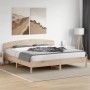 Estructura de cama con cabecero madera maciza pino 180x200 cm de , Camas y somieres - Ref: Foro24-3207197, Precio: 174,51 €, ...