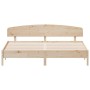 Estructura de cama con cabecero madera maciza pino 180x200 cm de , Camas y somieres - Ref: Foro24-3207197, Precio: 174,51 €, ...