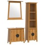 Conjunto de muebles de baño 3 piezas madera maciza de pino de , Muebles de baño - Ref: Foro24-3223462, Precio: 607,71 €, Desc...