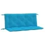 Cojines de banco de jardín 2 uds azul claro 120x50x7 cm de , Cojines para sillas y sofás - Ref: Foro24-361682, Precio: 36,82 ...