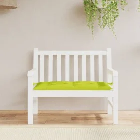 Cojín de banco de jardín tela Oxford verde claro 110x50x7 cm de , Cojines para sillas y sofás - Ref: Foro24-361822, Precio: 2...