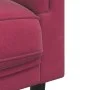 Juego de sofás con cojines 2 piezas terciopelo rojo tinto de , Sofás - Ref: Foro24-3209261, Precio: 522,16 €, Descuento: %