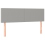 Cama box spring colchón y luces LED tela gris claro 140x200 cm de vidaXL, Camas y somieres - Ref: Foro24-3133557, Precio: 426...