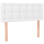 Cama box spring con colchón cuero sintético blanco 120x190 cm de , Camas y somieres - Ref: Foro24-3269820, Precio: 426,38 €, ...